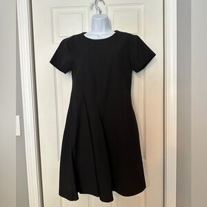 COS Black Short Sleeve Wool Dress. Has Pockets Size 36